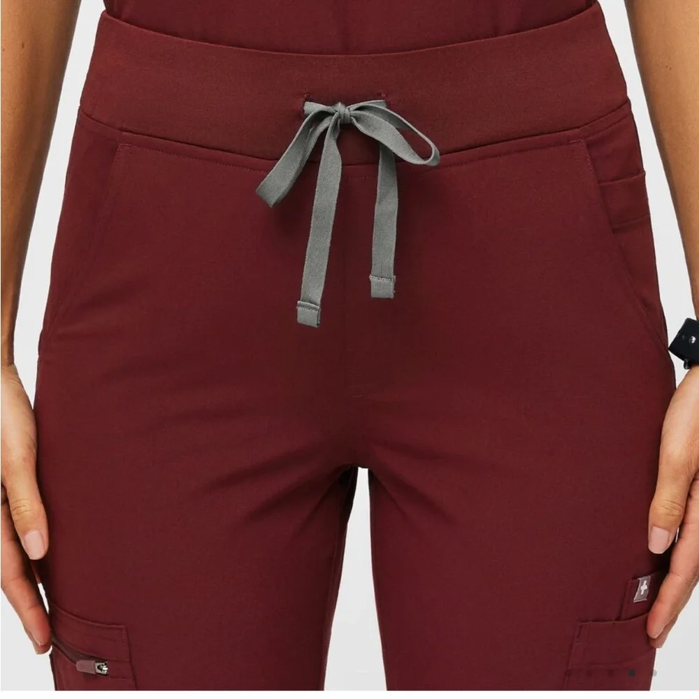 Figs High Waisted Yola Skinny Scrub Pants - Picture 4 of 12